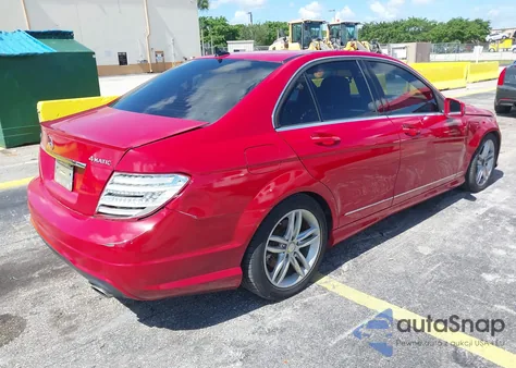 2014 Mercedes-Benz C-Class C 300 from USA, damaged, VIN WDDGF8AB2EA943252